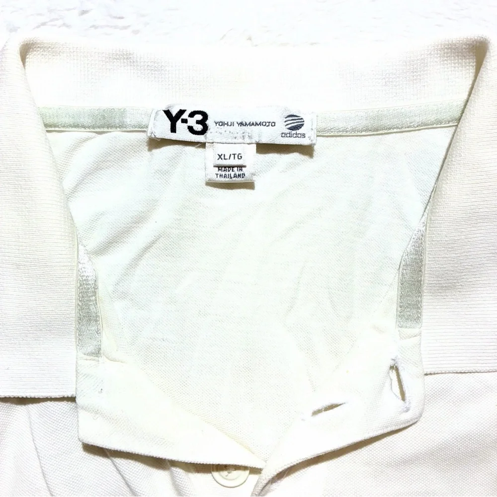Y-3 Stylish Men Polo Shirt, Size XL - Picture 4 of 8